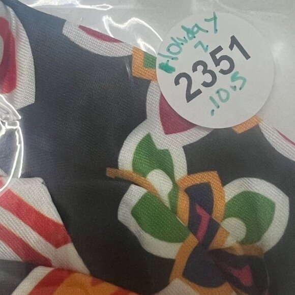 70s Floral Costume Dress Halloween Hippie Costume Size Medium - Picture 8 of 8